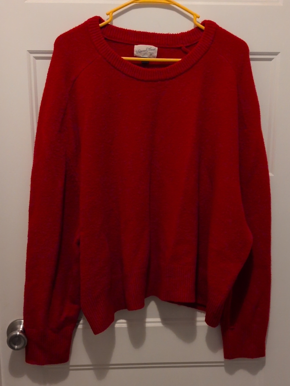 Universal Thread Red Crewneck Knit Sweater Size 3X Plus